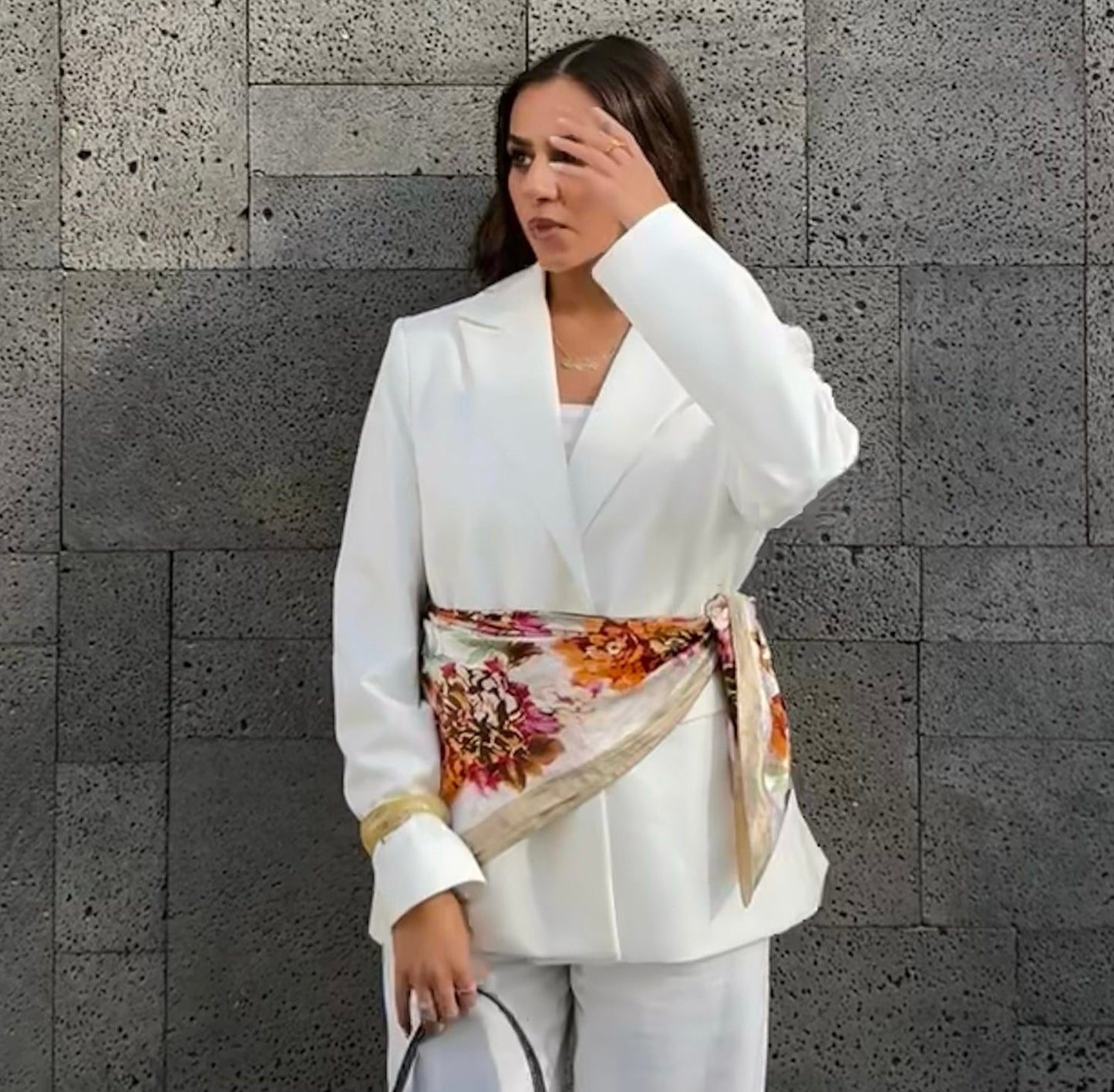 White muse blazer